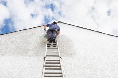 Peinture extérieure à Saunay — façades et ravalement